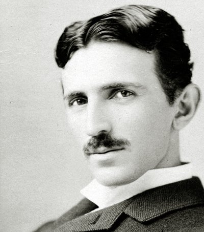 Portrait of Nikola Tesla by Napoleon Sarony